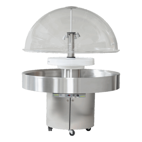 Stainless steel cooling dome Ø 111 cm - Image 2