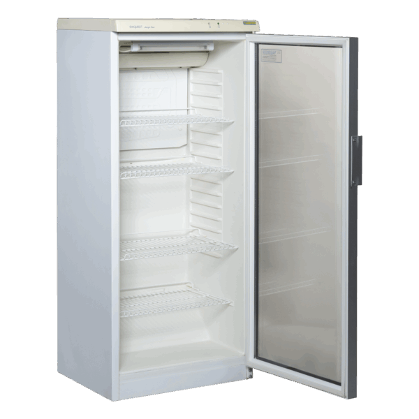 Glastürkühlschrank 275 l (Alu) – Bild 2