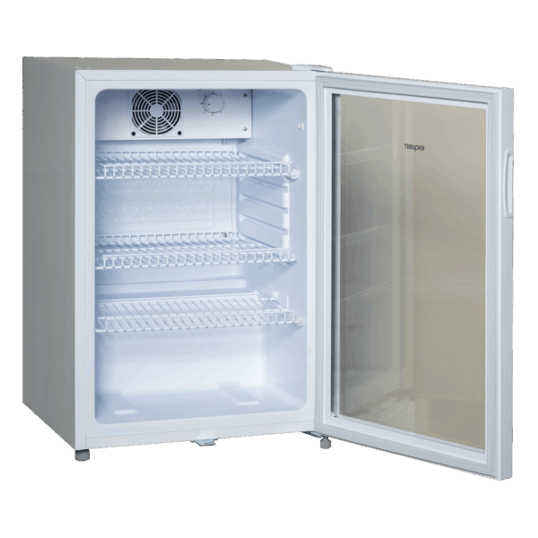 (Flaschen-)Kühlschrank 140 l, Glastür, LED warm-weiß – Bild 2