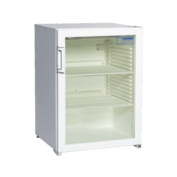 Commercial bottle refrigerator 200 l with glass door