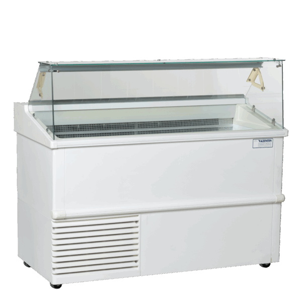 Ice cream display case 133 cm, 7 x 5 l