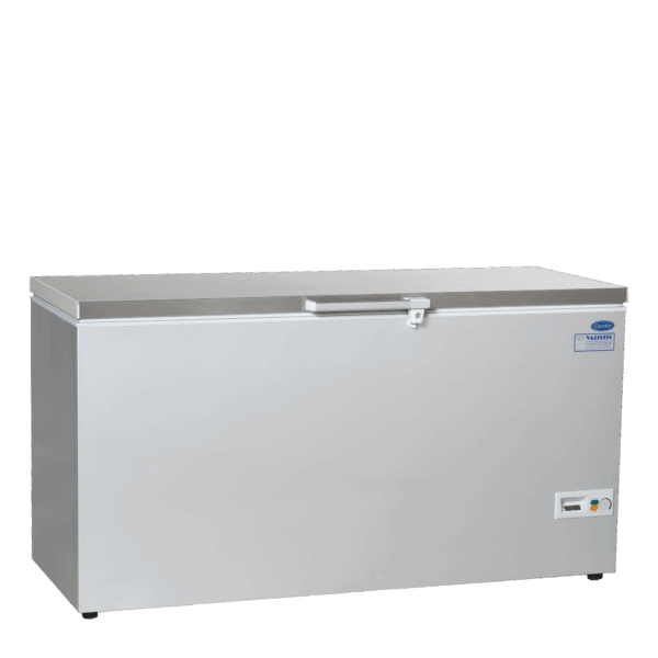 Freezer 500 l with stainless steel lid