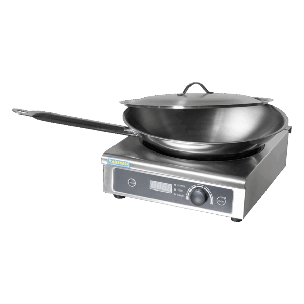 Induktionswok mit Pfanne (35 cm)